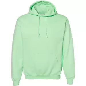 image of Gildan Heavy Blend Adult Unisex Hooded Sweatshirt / Hoodie (S) (Mint Green)