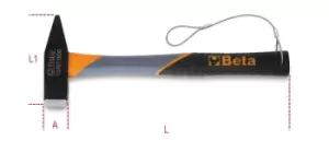 image of Beta Tools 1370T-HS H-Safe Tethered Mechanics Hammer Fibre Shaft 1000g 013704700