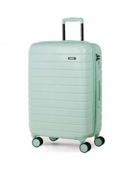 image of Rock Luggage Novo WR30401 8 Wheel Medium Pastel Green Suitcase