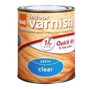 image of BQ Clear Satin Interior varnish 2.5L