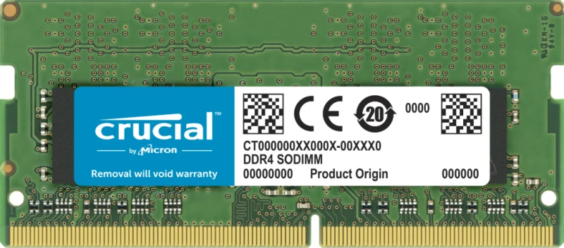 Image of Crucial CT32G4SFD832AT memory module 32GB 1 x 32GB DDR4
