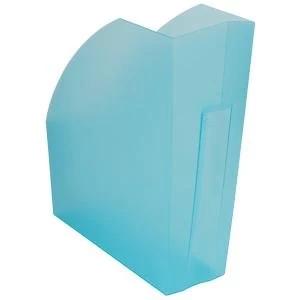Image of Exacompta Iderama Magazine File Turquoise 18083D