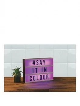 image of Fizz Colour Changing Cinematic Light Box