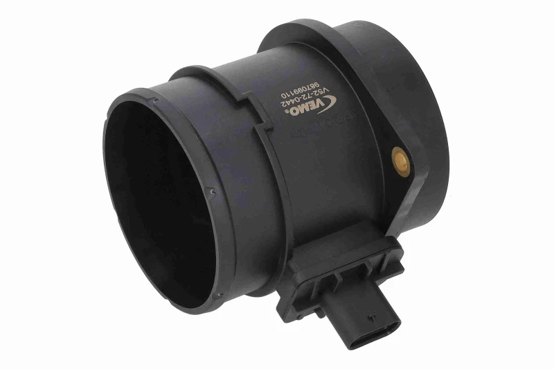 Image of VEMO V52-72-0442 Mass air flow sensor Green Mobility Parts Air Mass Sensor (3926)
