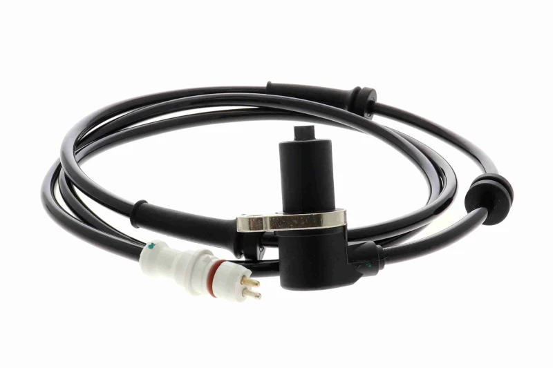 Image of VEMO V24-72-0126 ABS Sensor Original VEMO Quality, Front Axle, with cable Sensor,wheel speed (412)