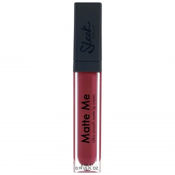 Image of Sleek MakeUP Matte Me Liquid Lipstick 6ml (Various Shades) - Velvet Slipper
