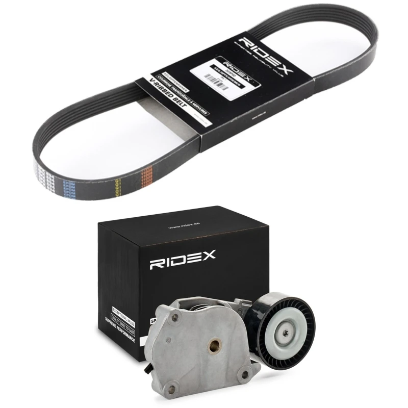 Image of RIDEX 542R0880 V-ribbed belt set V-Ribbed Belt Set (542)