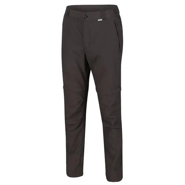 Image of Regatta Leesville II Zip Off Trousers (Long) - Brown 32