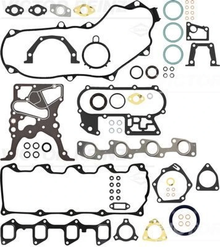 Image of REINZ 01-52750-03 Full Gasket Set, engine with valve stem seals Full Gasket Set,engine (560)
