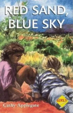 Image of Red sand blue sky by Cathy Applegate