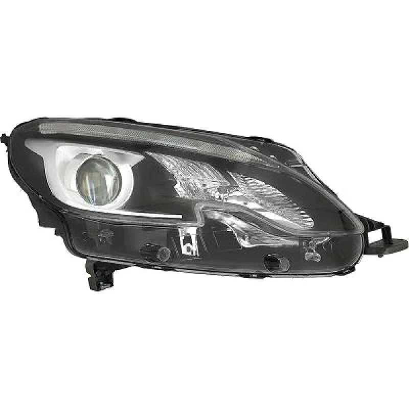 Image of DIEDERICHS 4227782 Headlights H7, Right, with motor for headlamp levelling, Halogen Headlight (259)