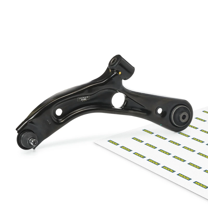 Image of MEYLE 34-16 050 0017 Suspension arm Control Arm, Sheet Steel, Original Quality, Front Axle Left, with rubber mount Sheet Steel Track Control Arm (273)