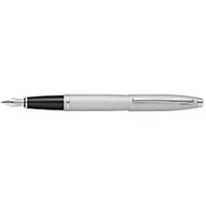 Cross Fountain Pen Calais Satin Black, Silver