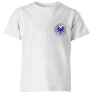 Image of Marvel Avengers Agent Of Shield Kids T-Shirt - White - 11-12 Years
