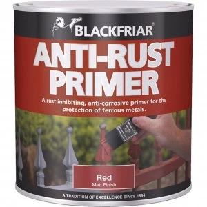 image of Blackfriar Anti Rust Primer and Undercoat for Metal Red 1l