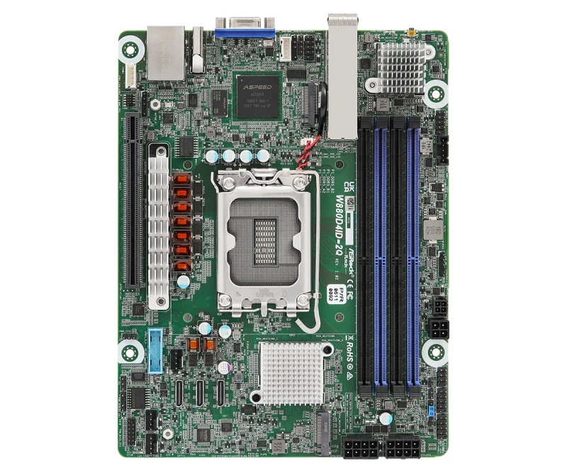 Image of Asrock W880D4ID-2Q motherboard Intel W880 LGA 1851 (Socket V1) mini IT