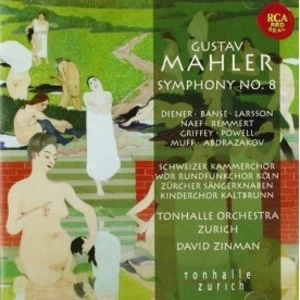 image of David Zinman - Mahler: Symphony No. 8 CD