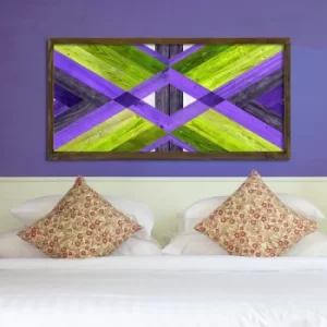 Image of TAH070 Multicolor Decorative Framed MDF Painting