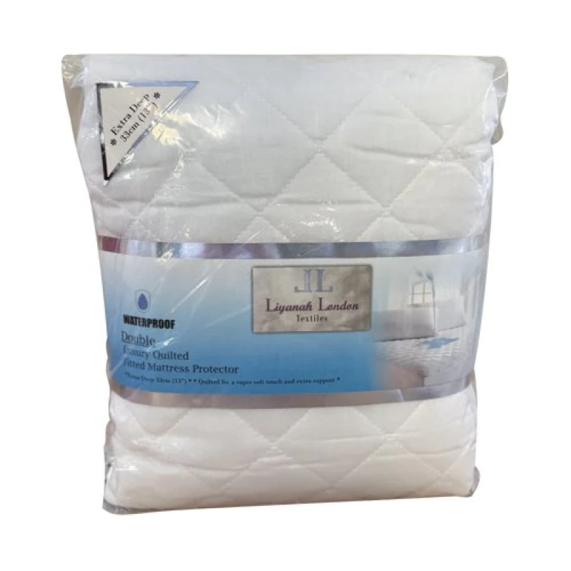 Image of Unbranded Quilted Waterproof Mattress Protector Double (Pack of 14) D0002 D0002