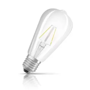 Image of Ledvance LED ST64 4W E27 Parathom Filament Warm White Clear