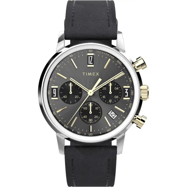 image of Timex Watches Gents Marlin Black Watch TW2W51500