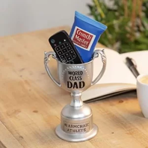 Image of World Class Dad #1 Armchair Athlete Trophy