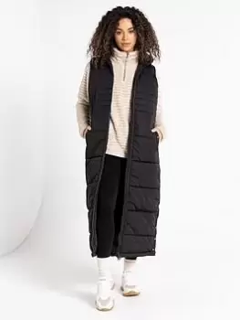 Image of Dare 2b Laura Whitmore Reputable Full Length II Gilet - Black, Size 10, Women