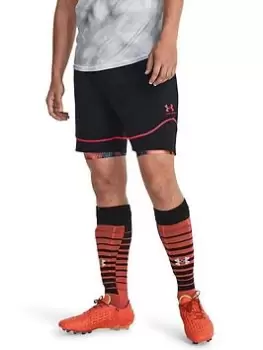 Image of Under Armour Mens Challenger Pro Train Short, Black, Size 2XL, Men