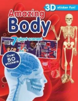 Image of Amazing Body 3D Sticker Scene Paperback