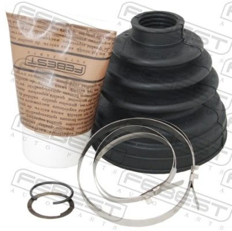 Image of FEBEST 0215-R51T CV Boot transmission sided, NBR (nitrile butadiene rubber) NBR (nitrile butadiene rubber) Bellow,drive shaft (194)