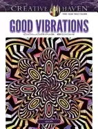 image of creative haven good vibrations coloring book