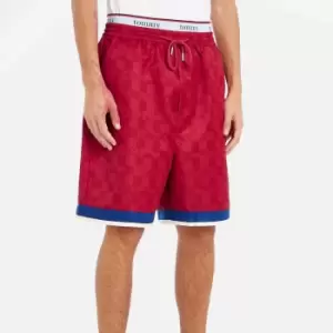 Image of Tommy Jeans Collection Flag Checkerboard Shell Shorts - S