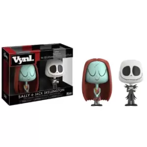 Image of Disney Sally and Jack Skellington Vynl.