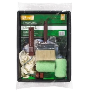 Image of Harris Transform Shed Fence and Decking Kit - 10cm 4"