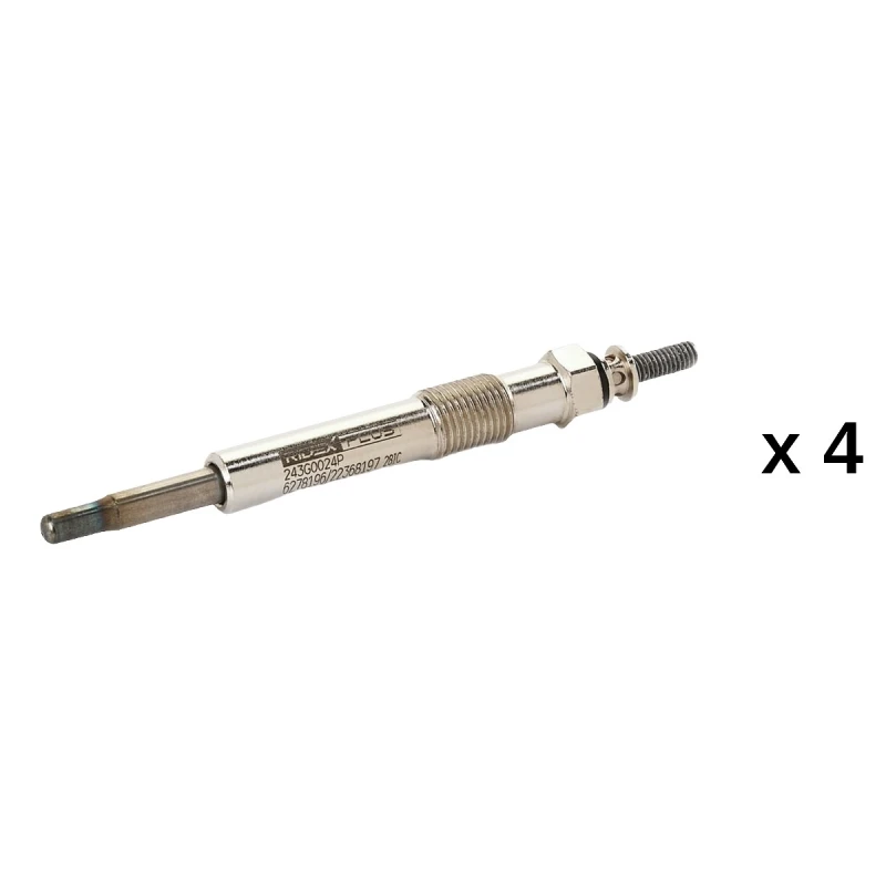 Image of RIDEX PLUS 243G0207P Glow plug 10V Glow Plug (243)
