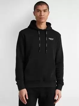 Image of DKNY SPORT Harlem Hoodie - Black, Size XL, Men