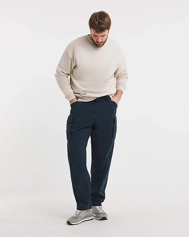 Image of Timberland Timberland Twill Cargo Trouser Dark Sapphire - Timberland - Size: 36 Dark Sapphire Male 36 LP95103