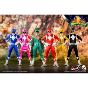 image of ThreeZero Power Rangers 1:6 Scale Figure Six-Pack