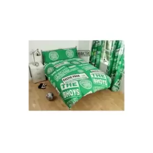 image of Celtic Patch Duvet Set (Single) (Green) - Green