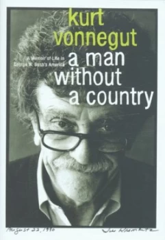 Image of A Man Without a Country by Kurt Vonnegut Hardback