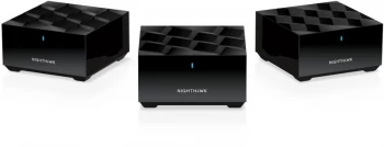 image of Netgear Nighthawk Whole Home Mesh WiFi 6 System MK63 - AX1800 Router w