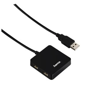 Image of Hama 4 Ports USB 2.0 Hub