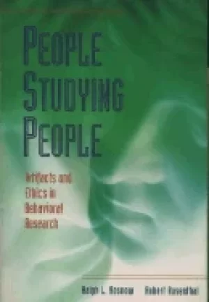 Image of people studying people artifacts and ethics in behavioral research