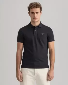 GANT Men Original Pique Polo Shirt (XL) Black