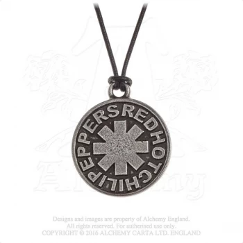 Image of Red Hot Chili Peppers - Asterisk Circle Pendant