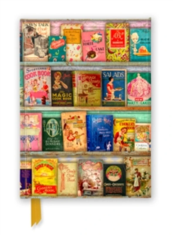 Image of Aimee Stewart: Vintage Cook Book Library (Foiled Journal) Notebook / blank book