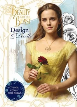 Image of Disney Beauty and the Beast Design and Doodle Book