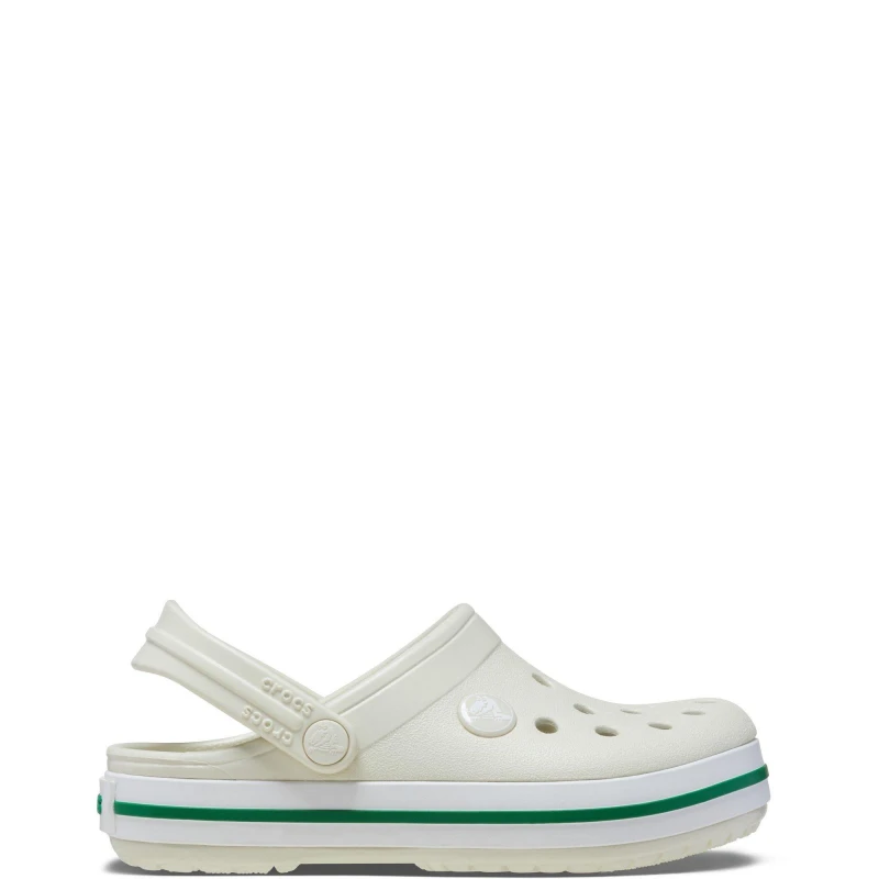 Image of Crocs Boys Crocband Lightweight Sporty Summer Clogs UK Size 1 (EU 32-33) Linen CRC356B-LINEN-1
