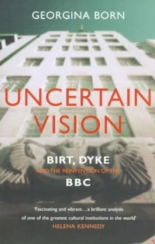 Image of Uncertain Vision by Georgina Born Book
