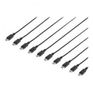 Image of StarTech.com 15ft / 4.6 m DisplayPort Cable with Latches Multipack of 10